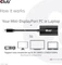 Club 3D Mini DisplayPort 1.4/HDMI 2.1 Adapterkabel schwarz, 0.2m Vorschaubild