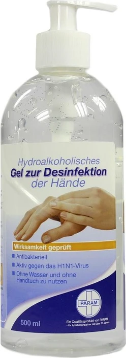 Param Handdesinfektionsgel, 500ml