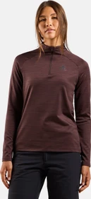 Odlo Essentials Ceramiwarm Mid Layer Funktionsshirt langarm fudge melange (Damen)