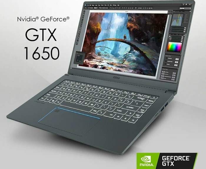 MSI Prestige 15 A10SC-014, Carbon Gray, Core i7-10710U, 32GB RAM, 1TB SSD, GeForce GTX 1650 Max-Q, DE