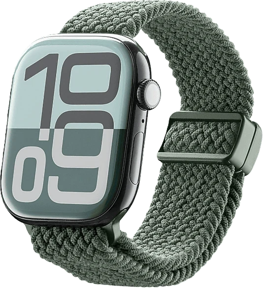 Cellularline Soft Band für Apple Watch 42/44/45/46/49mm grün
