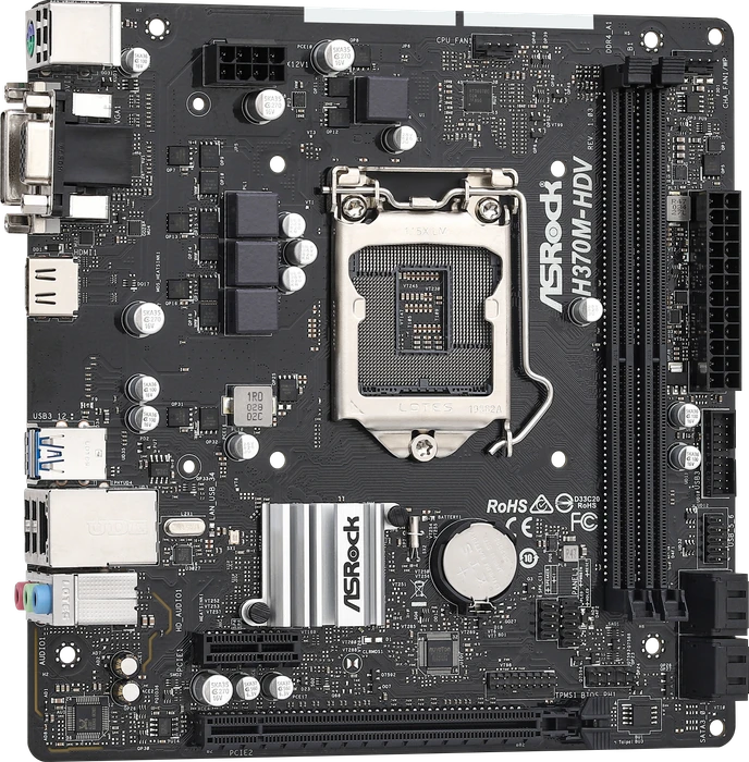 ASRock H370M-HDV (Intel 1151 v2)