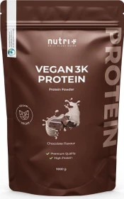 Nutri+ Veganes Protein 3K Schoko-Brownie 1kg