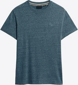 Superdry Organic Cotton Essential Logo T-Shirt kurzarm alaskan blue (Herren)