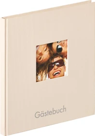 Walther Design Buch Gästebuch Fun 25x23 beige
