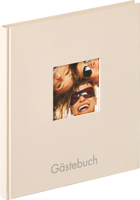 Walther Design Buch Gästebuch Fun 25x23 beige