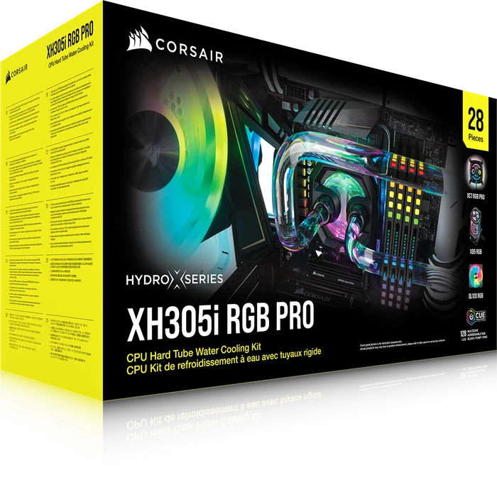 Corsair Hydro X Series iCUE XH305i RGB Pro Custom Cooling Kit, schwarz