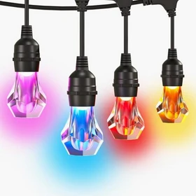 nanoleaf Essentials Matter Smart Outdoor Lichterkette LED 40x warmweiß-tageslichtweiß RGB
