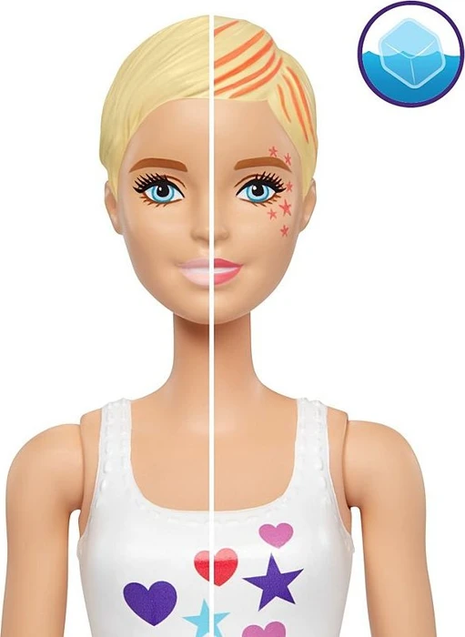 Mattel Barbie - Color Reveal Tag-Nacht Puppe mit 25 Überraschungen