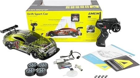 Amewi Drift Sport Car GTR 4WD RTR gelb