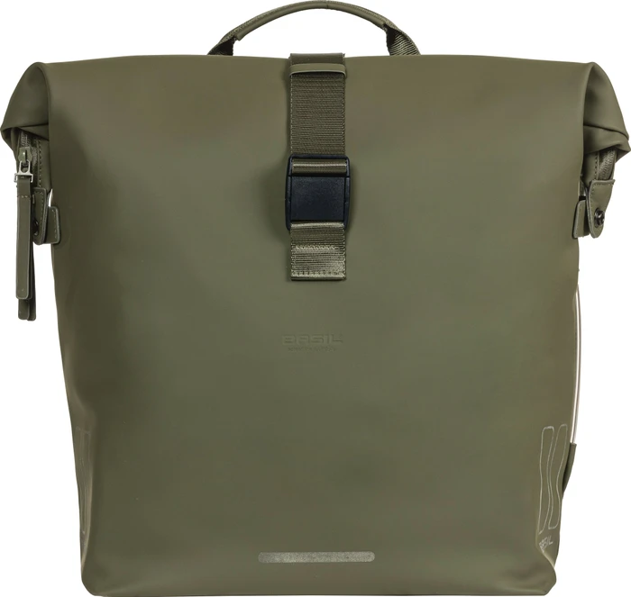 Basil SoHo Nordlicht MIK Doppeltasche Gepäcktasche moss green