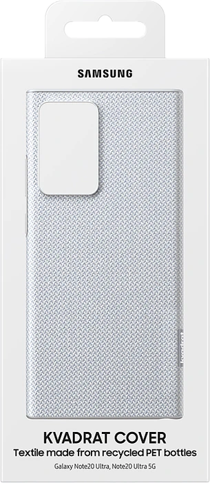 Samsung Kvadrat Cover für Galaxy Note 20 Ultra gray