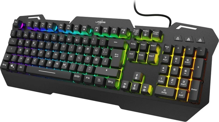 Hama uRage Exodus 450 Metal Gaming Tastatur, USB, DE