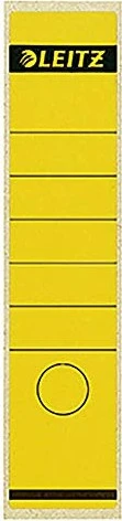 Leitz Rückenschilder für Standard-/Hartpappe-Ordner, gelb, 10 Stück