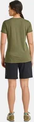 Ortovox 120 Cool Tec Mountain Stripe Funktionsshirt kurzarm wild herbs (Damen)