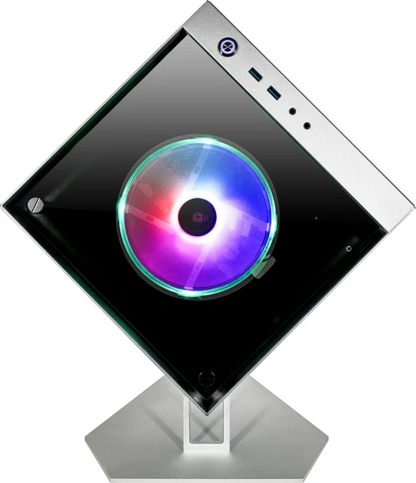 AZZA Cube Mini 805, Glasfenster, Mini-ITX