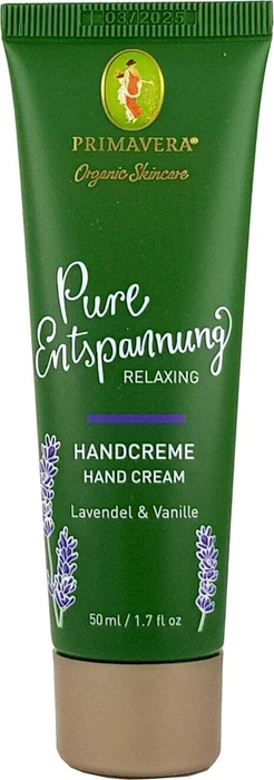 Primavera Pure Entspannung Handcreme, 50ml