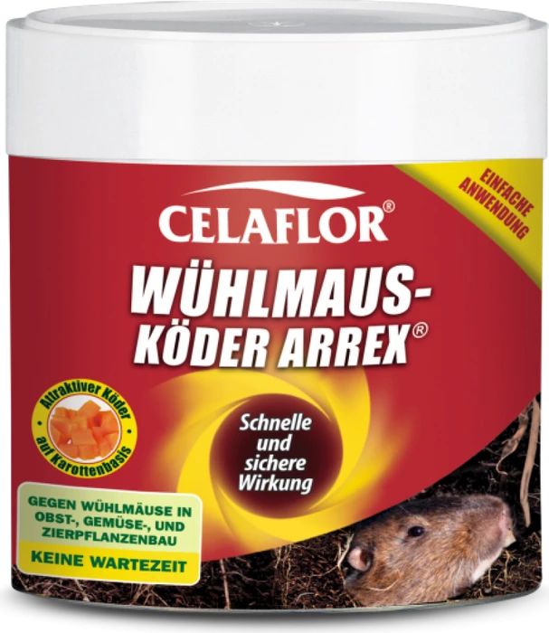 Evergreen Garden Care Substral Celaflor Wühlmaus Portionsköder Arrex, 250g