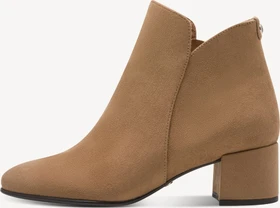 Tamaris Essentials Leder Stiefelette beige (Damen)