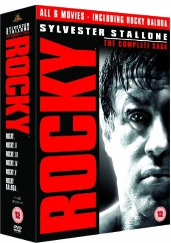 Rocky - The Complete Saga Box (Filme 1-6) (DVD) (UK)
