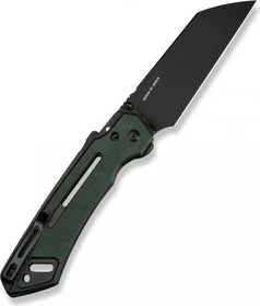 Civivi Buster FG Taschenmesser green canvas micarta/black stonewashed nitro-v