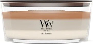 WoodWick Trilogy Café Macchiato Duftkerze, 453.6g