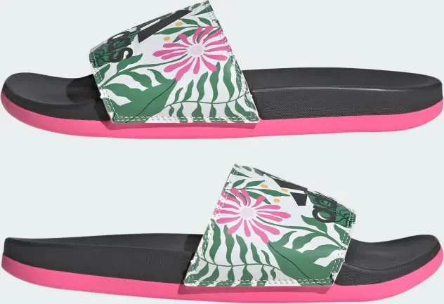 adidas Comfort Adilette carbon/off white/lucid pink (Damen)