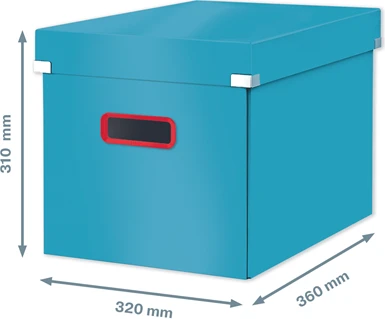Leitz Click & Store Cosy Aufbewahrungsbox groß, A4, blau