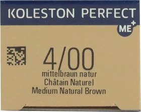 Wella Koleston Perfect Me+ Pure Naturals Haarfarbe 4/00 mittelbraun natur intensiv,     60ml