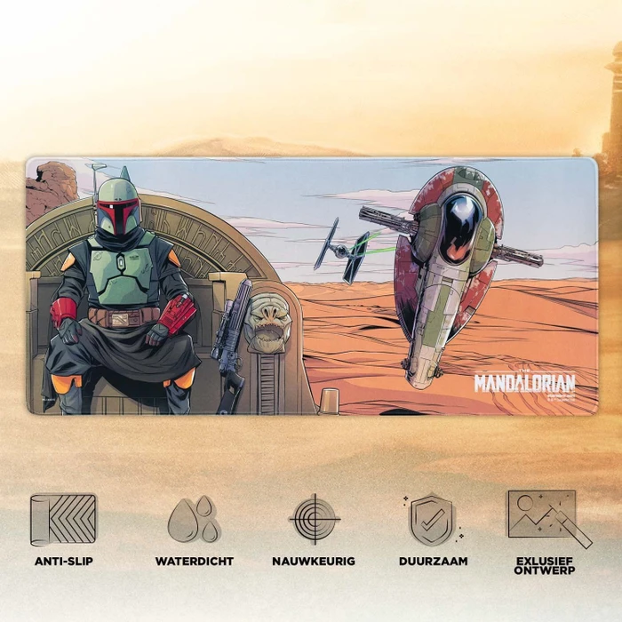 Grupo Erik Editores Star Wars The Mandalorian Boba Fett XL, 800x350mm, Motiv
