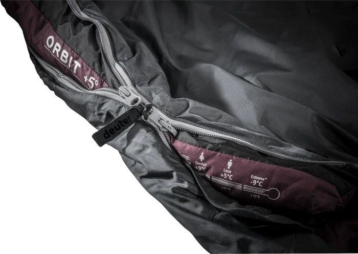 Deuter Orbit +5° SL Mumienschlafsack granite/steel