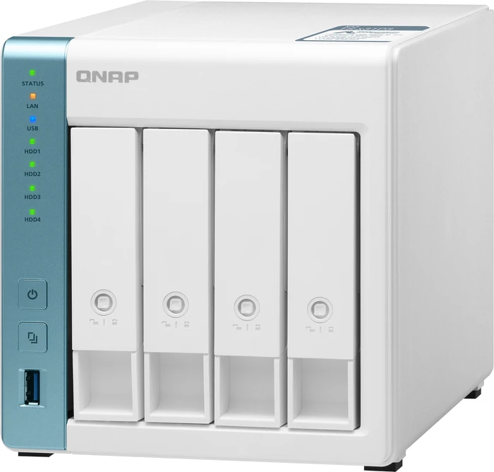 QNAP Turbo Station TS-431P3-8G, 8GB RAM, 1x RJ-45 2.5GBase-T, 1x RJ-45 1000Base-T