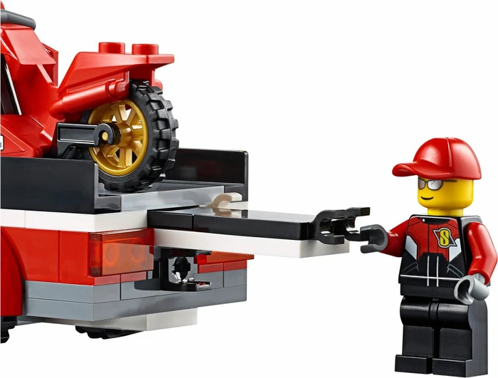 LEGO City Starke Fahrzeuge - Rennmotorrad-Transporter
