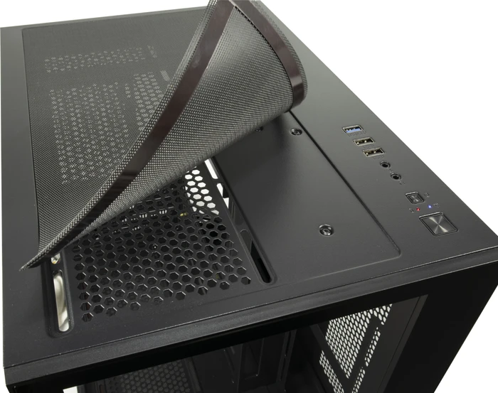 Inter-Tech C-501 Aspect, Glasfenster