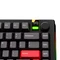 Glorious GPBT Gradient V2 Keycaps, Kunststoff (PBT), Celestial Fire, schwarz/rot, 131 Tasten, ANSI-US Vorschaubild