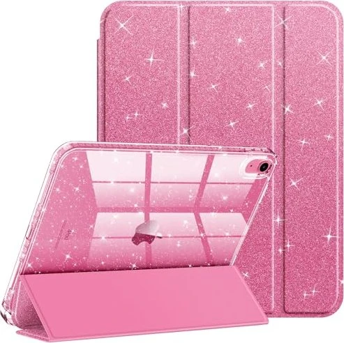 Fintie Glitter Case für Apple iPad 11"/10", rosa