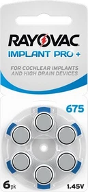 Rayovac Implant Pro+ 675 (PR44/PR1154)