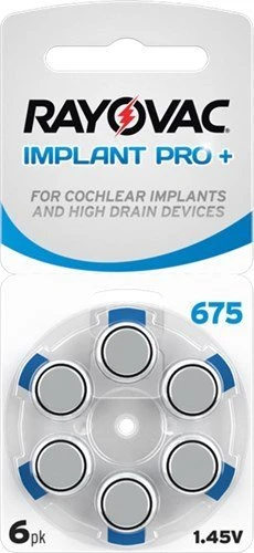 Rayovac Implant Pro+ 675 (PR44/PR1154)