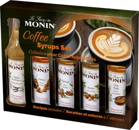 Monin Coffee Syrups Set   5x    50ml