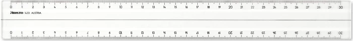Aristo Lineal 30cm, transparent (AR1433)