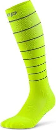 CEP Pro Run Reflective Tall Laufsocken neon yellow (Herren)