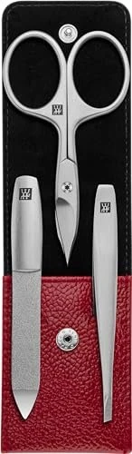 Zwilling Taschen-Etui Maniküre/Pediküre-Set rot
