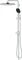 Grohe Vitalio Comfort 250 Flex Duschsystem chrom Vorschaubild