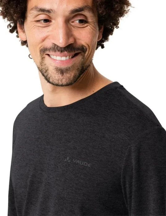 Vaude Essential Funktionsshirt langarm schwarz (Herren)