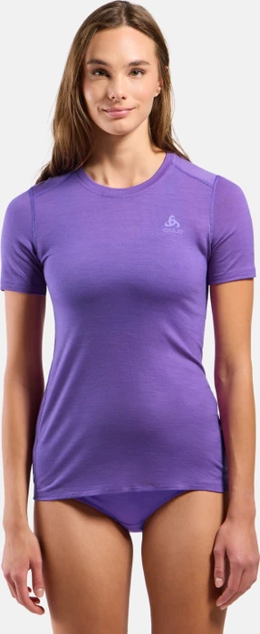 Odlo Natural Merino 160 Baselayer Funktionsshirt kurzarm afterparty (Damen)