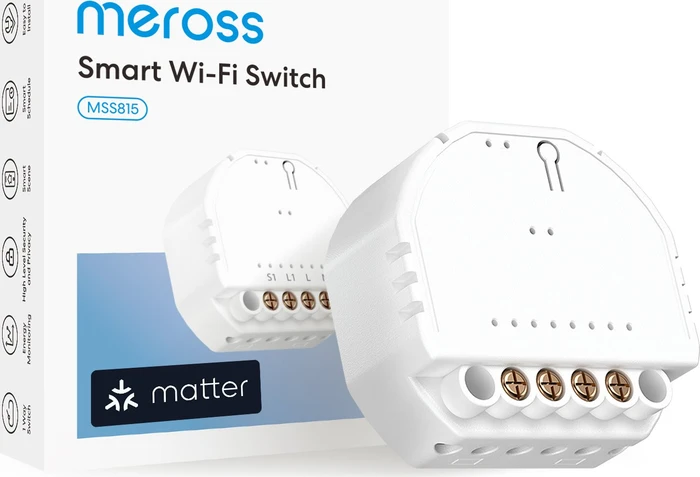 Meross Smart Wi-Fi In-Wall Switch Neutral Wire Required Image