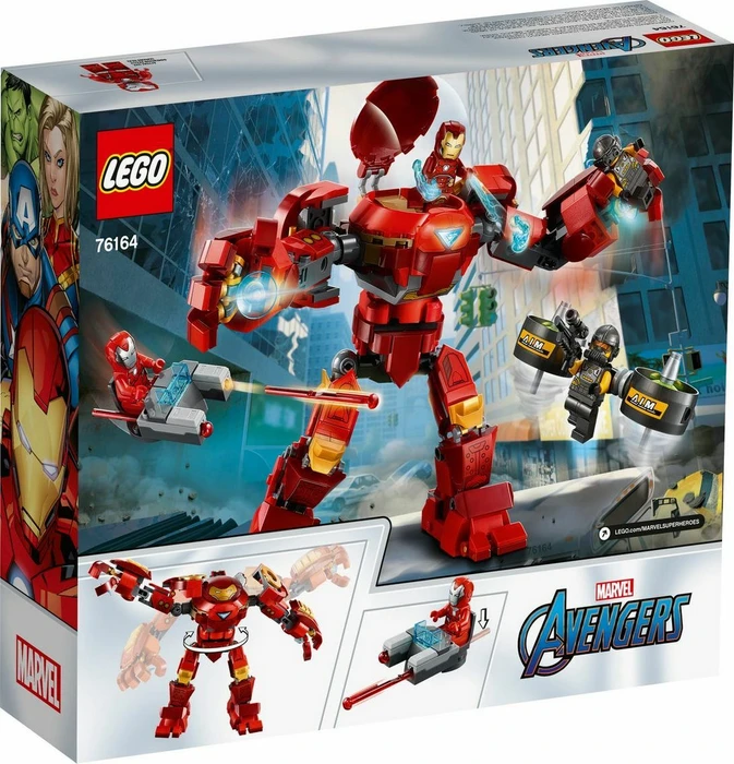 LEGO Marvel Super Heroes Spielset - Iron Man Hulkbuster vs. A.I.M.-Agent
