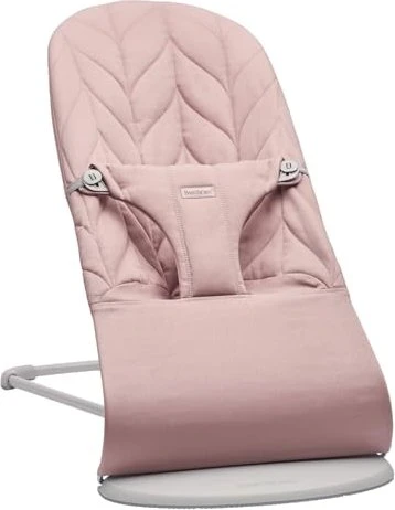 BabyBjörn Bliss Babywippe Blütenblatt-Steppung altrosa