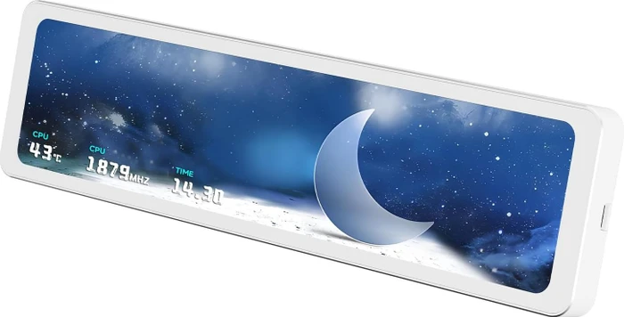 Thermalright Trofeo Vision, 11.3" IPS Display, weiß