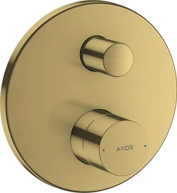 Hansgrohe Axor Uno Wannenmischerarmatur mit Zerogriff brushed brass